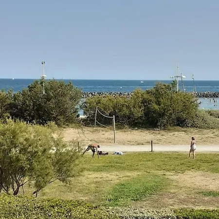 Plein Sud, Studio Vue Mer, Parking, Clim Agde Exterior photo